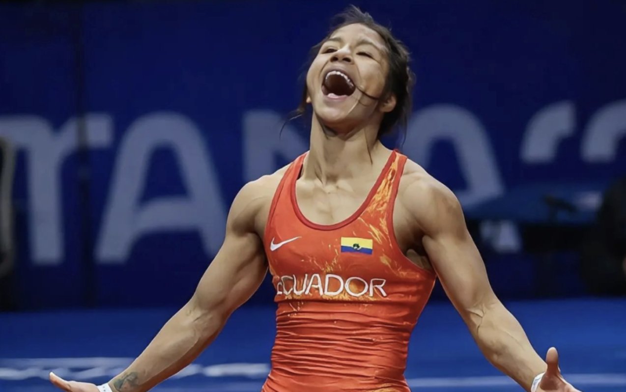 Lucía Yépez llega a la final mundial de lucha por Ecuador